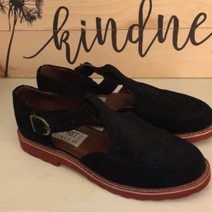 Esprit Black Suede Shoes